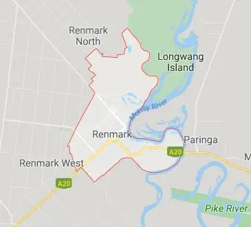 Google Map of Renmark