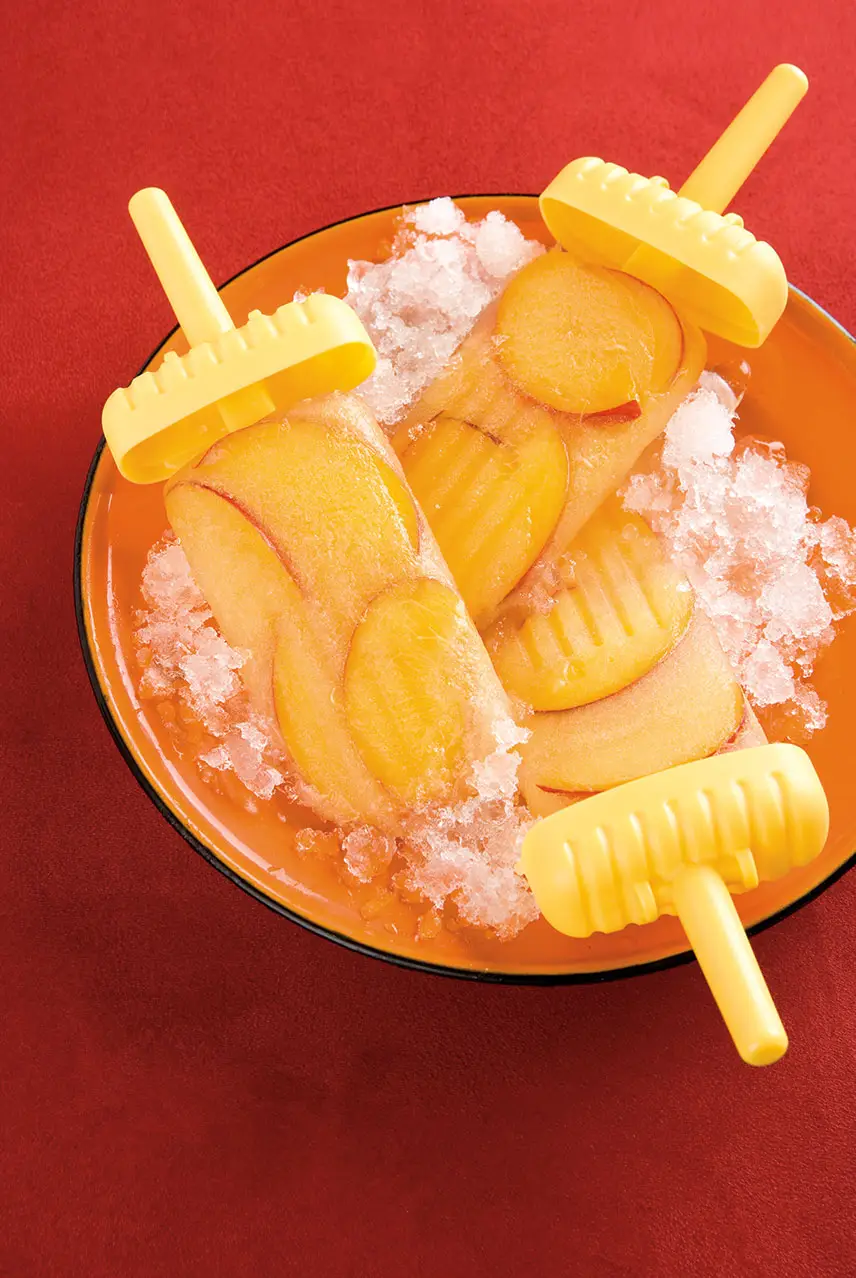 Nectarine Iceblock